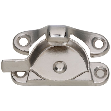 National Hardware National Hardware Bright Nickel Die-Cast Zinc Sash Lock 1 pk N148-767
